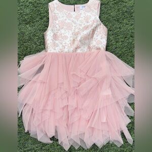 Speechless Pink Floral Formal Dress